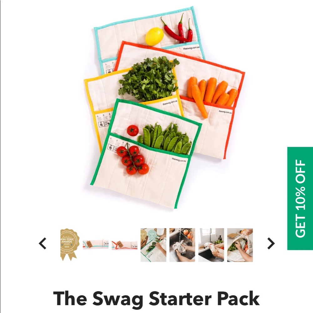 Swag 4 Bag Starter Set. Very Good Used Condition!